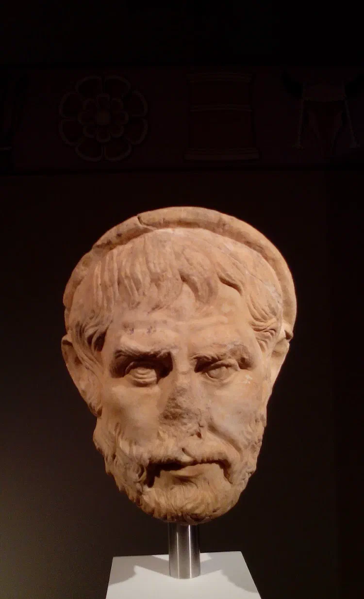 Aristotle bust