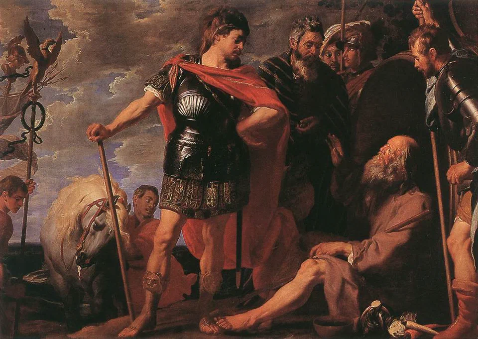The Meeting of Alexander the Great and Diogenes
