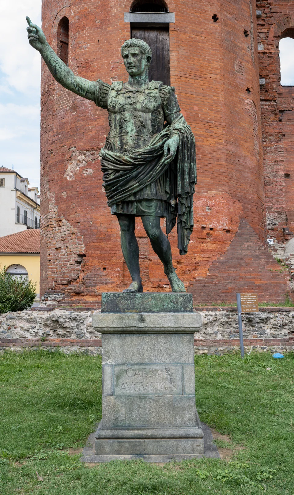 Statue of Augustus in Turin