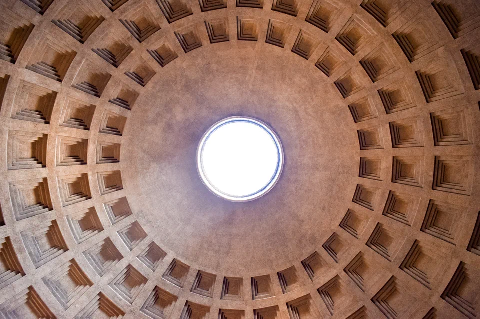 Dome Interior of the Pantheon, Rome