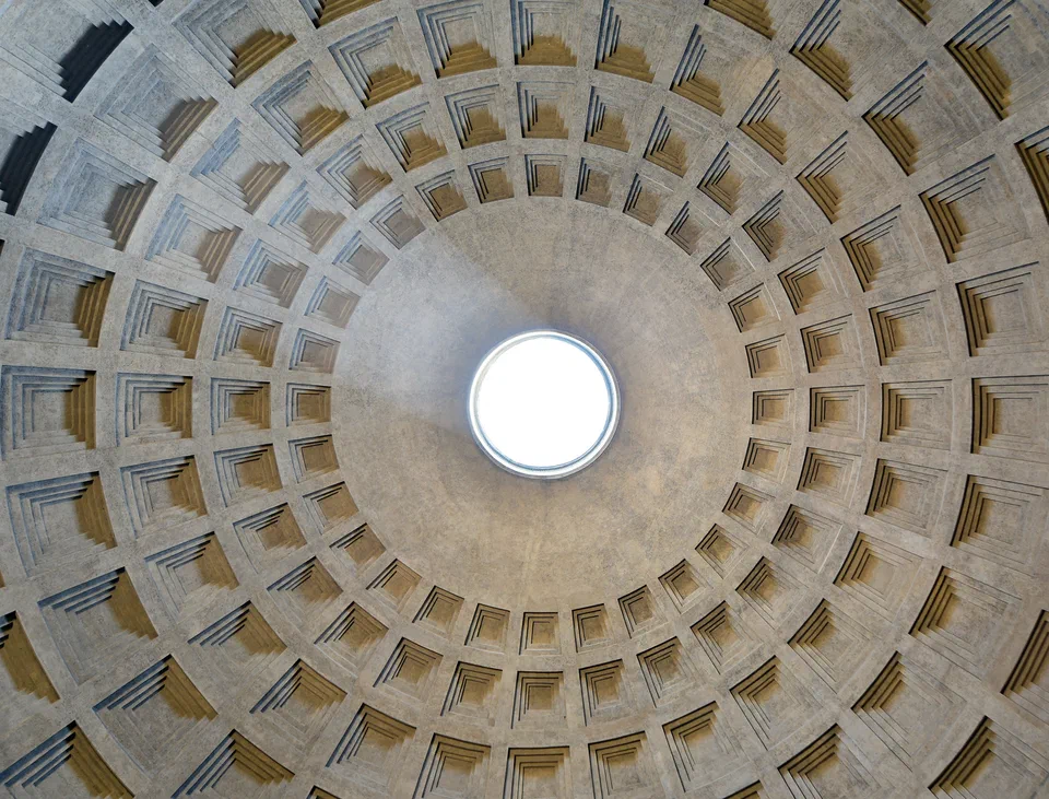Pantheon (Rome) - Dome interior