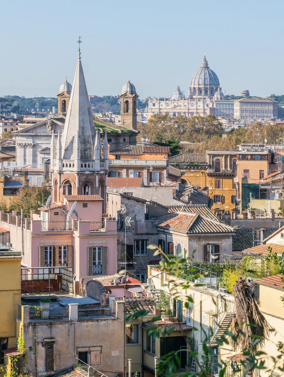 All Saints church, S Giacomo in Augusta church and St Peter's basilica (2)