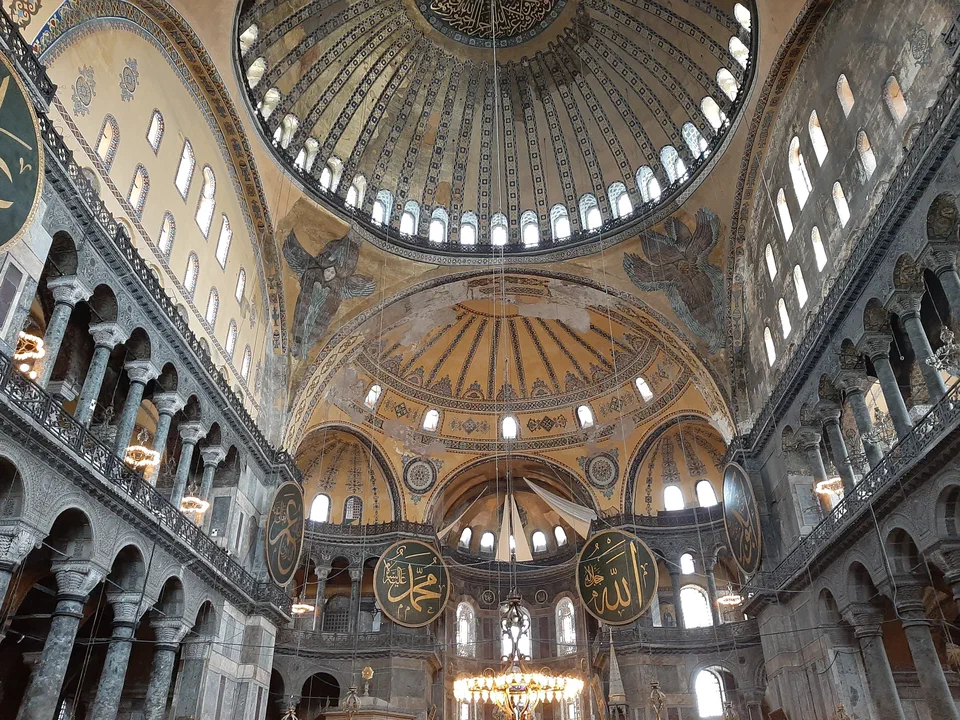 Interior of Hagia Sophia (7) - Istanbul (2022)