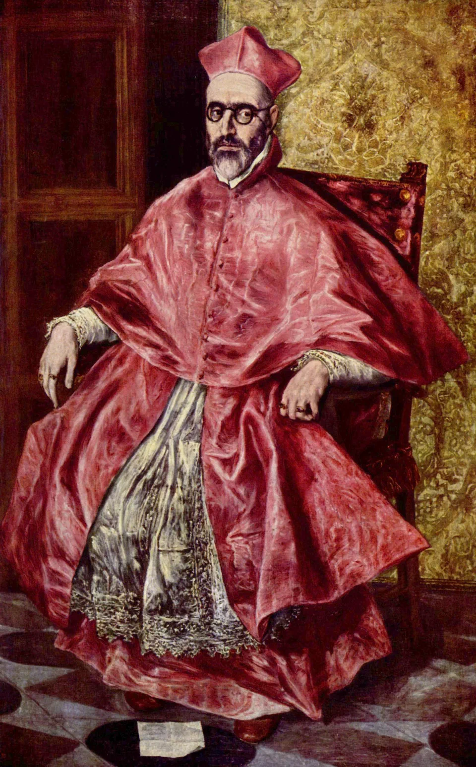 Portrait of a Cardinal, Probably Cardinal Don Fernando Niño de Guevara (1541–1609)