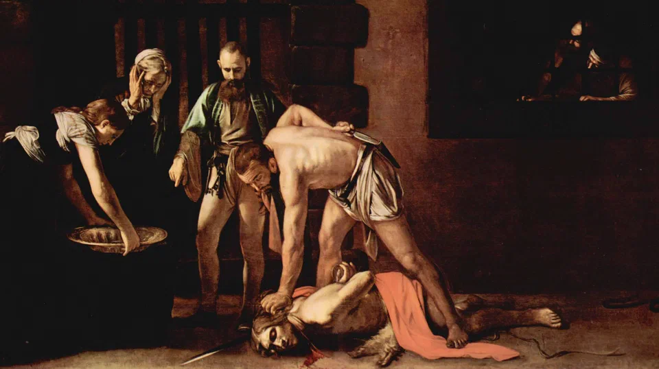 The beheading of St. John the Baptist