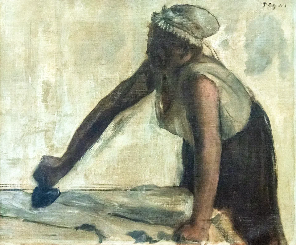 (Albi) Repasseuse c.1874 - Edgar Degas - Musée Angladon Avignon