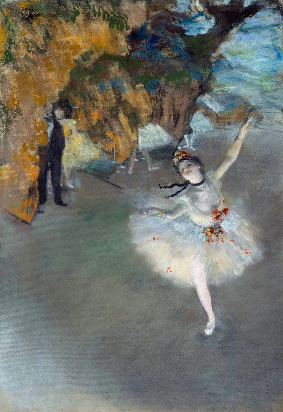 Ballet / The Star / Dancer on the Stage , 1876–1877. Dancer: Rosita Mauri .