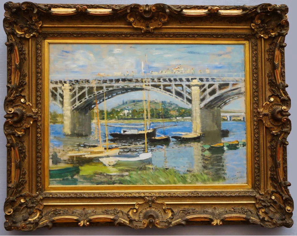 Claude Monet.- Le Pont d'Argenteuil