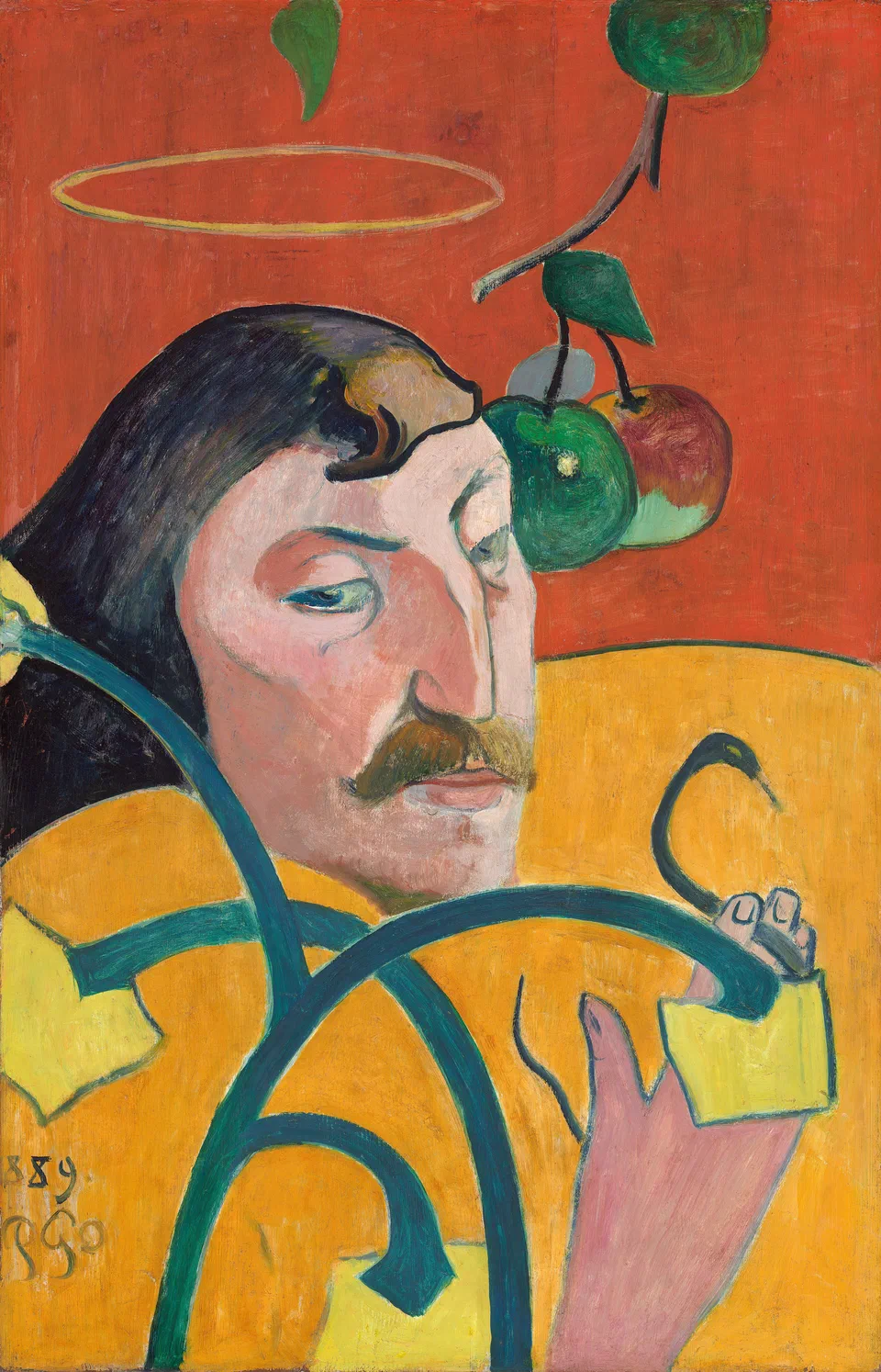Self-Portrait with Halo