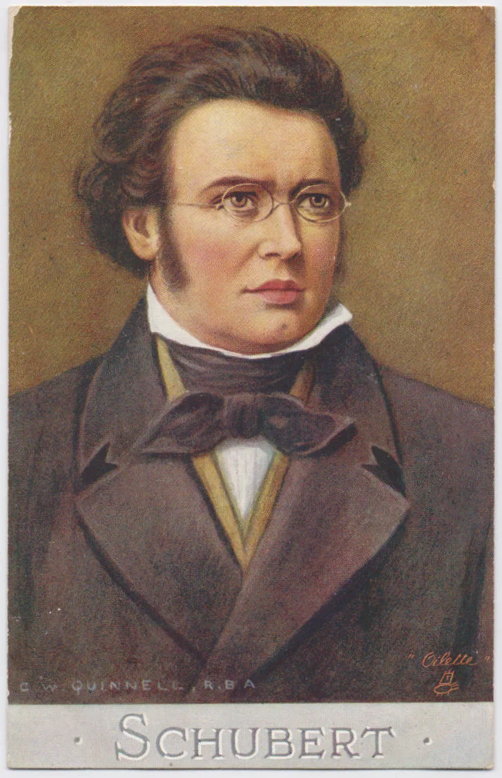 Composer Franz Schubert by Cecil W Quinnell