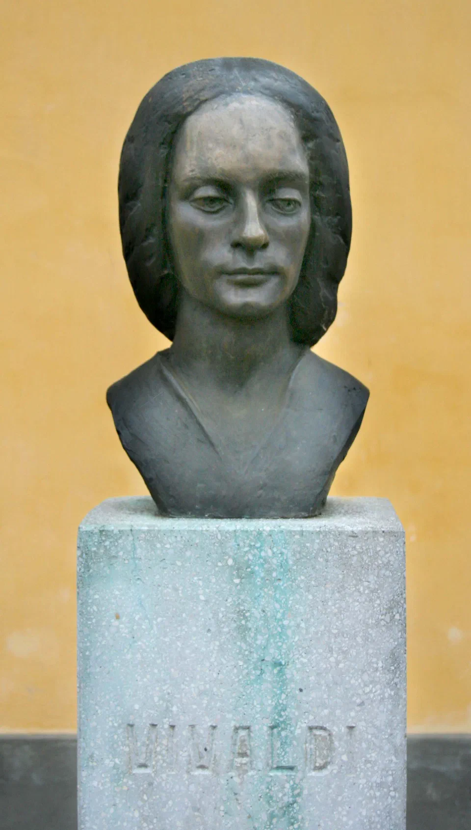 Vivaldi sculpture - Sarospatak - Hungary