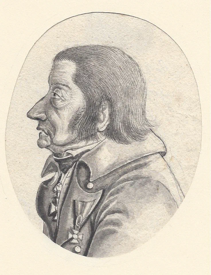 Georg Wilhelm Friedrich Hegel mit dem Roten Adlerorden am Revers