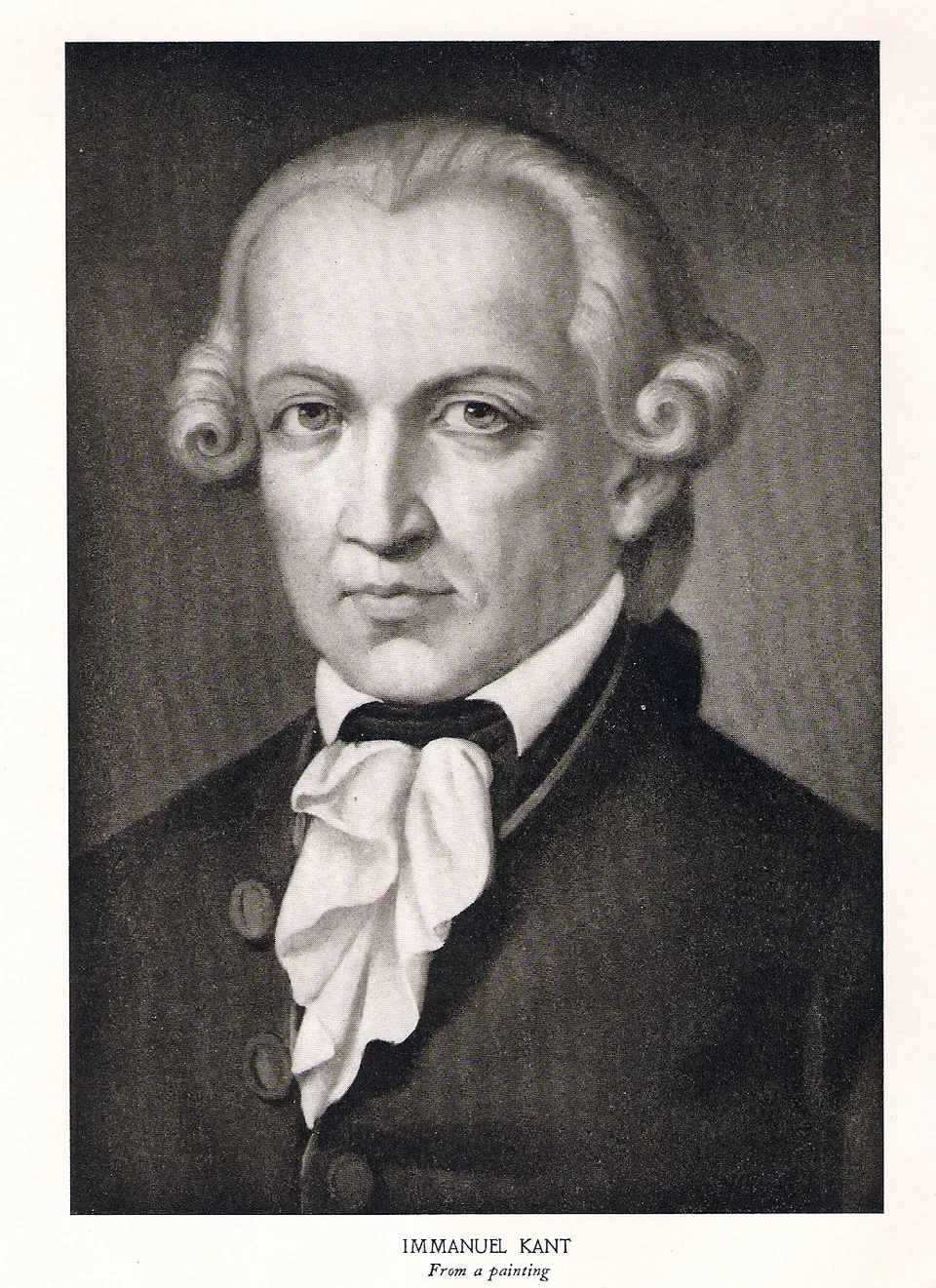 Immanuel Kant (1724-1804) engraving