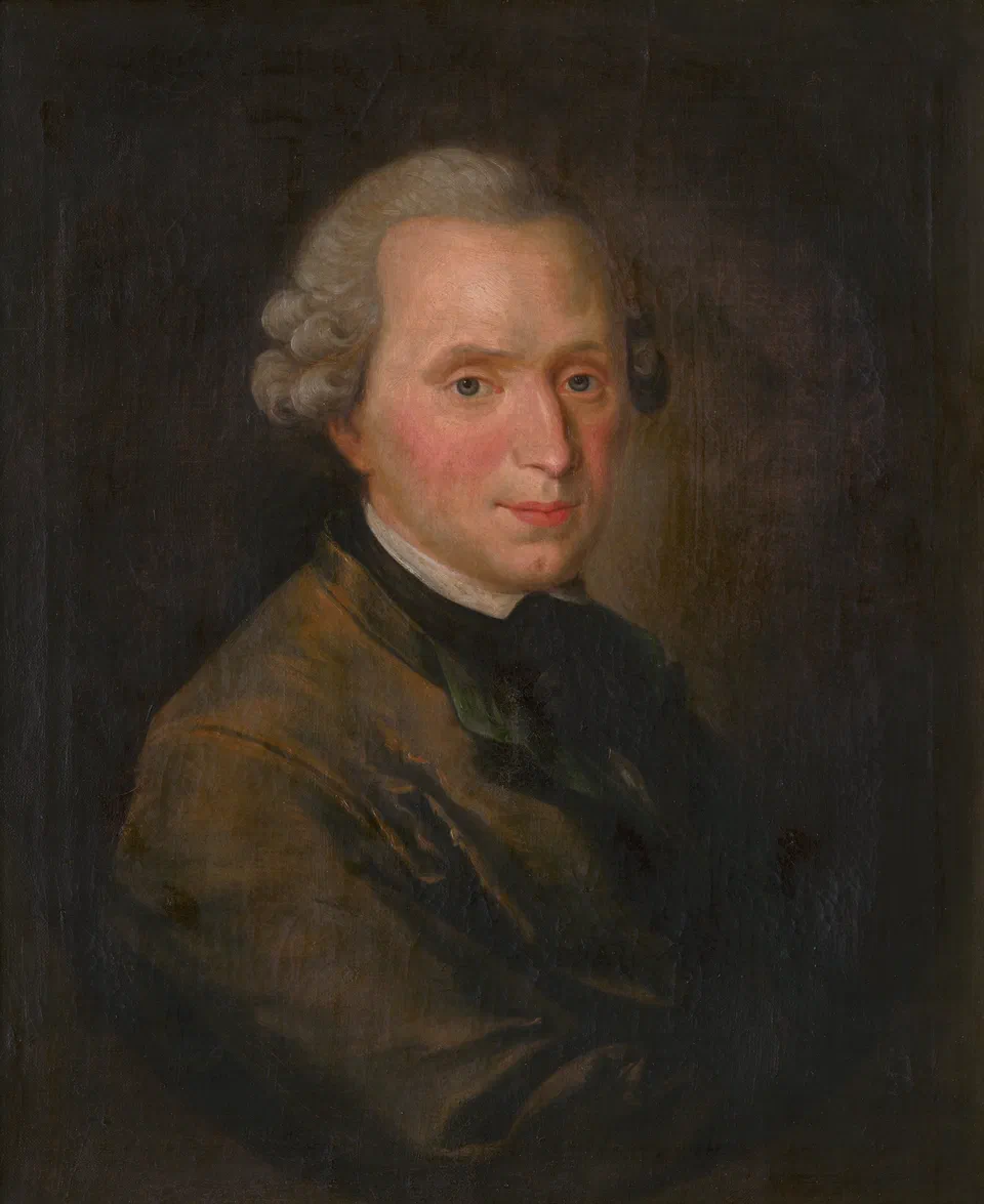 Immanuel Kant by Johann Christoph Frisch