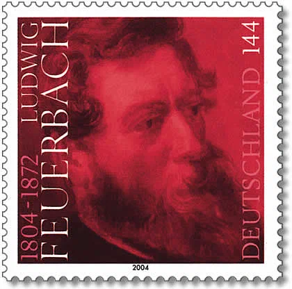 Postwertzeichen DPAG - 200. Geburtstag Ludwig Feuerbach 2004