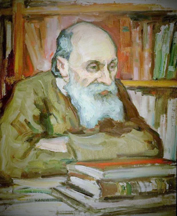 Пастернак Л.О. Портрет Н.Ф. Федорова. 1928