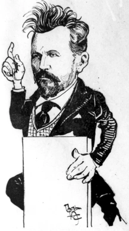 Sergey Bulgakov karikatura