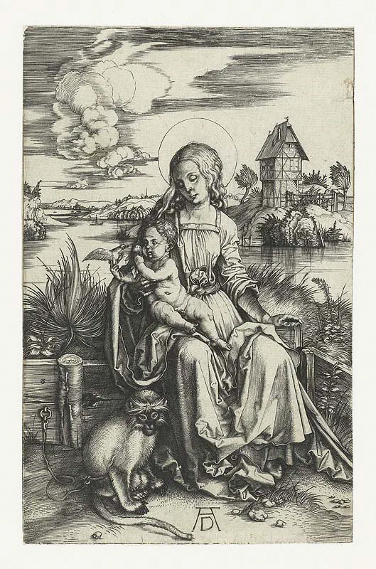 The Madonna with the Monkey