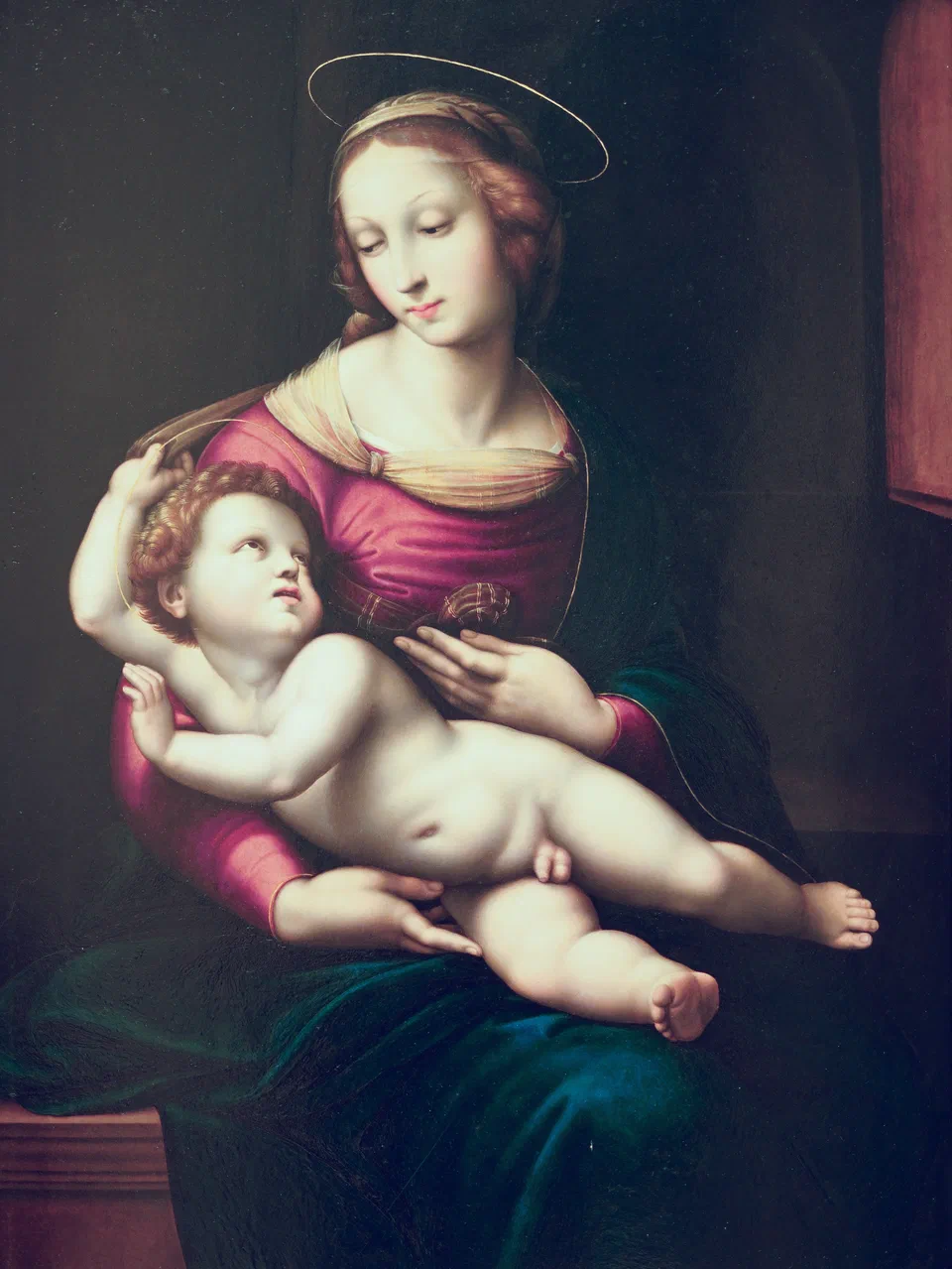 Madonna Bridgewater - Raphael (Borbone Collection).jpg